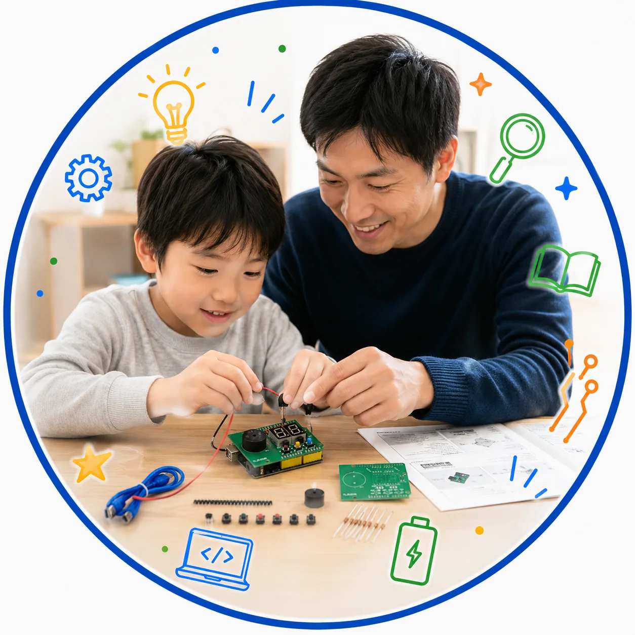 取り組む様子